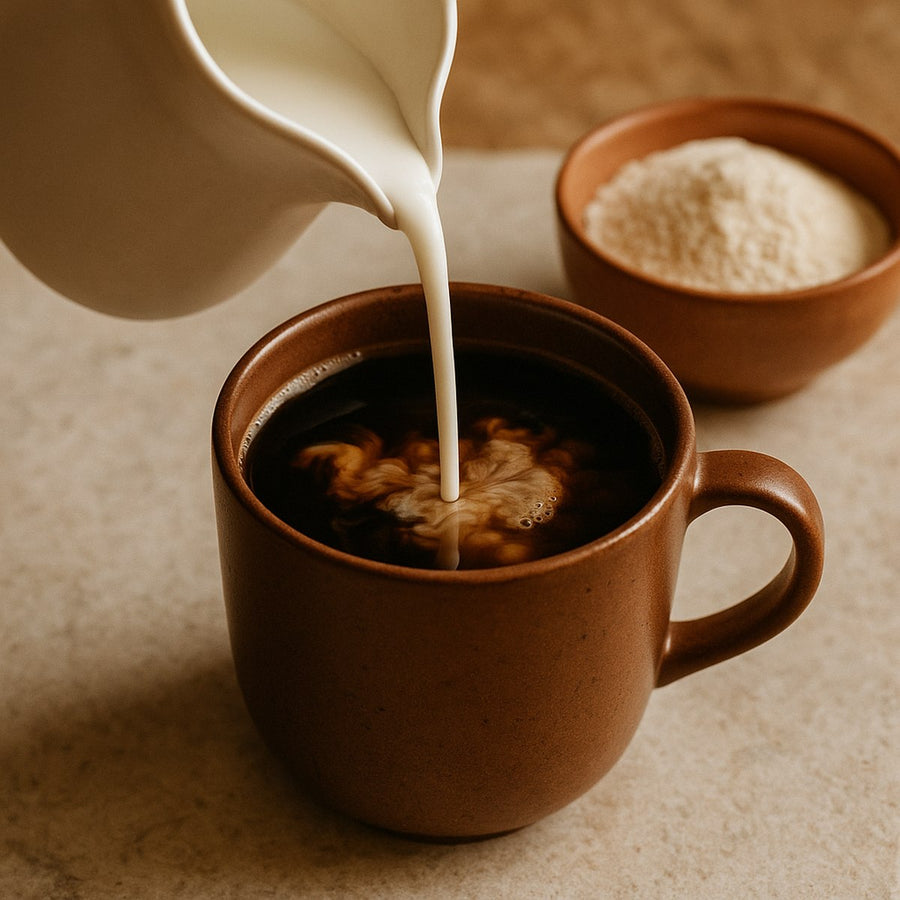 Cremas y sustitutos de leche para café