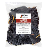 1400S SPICES bolsa frontal de chiles ancho 2 lb para cocina profesional