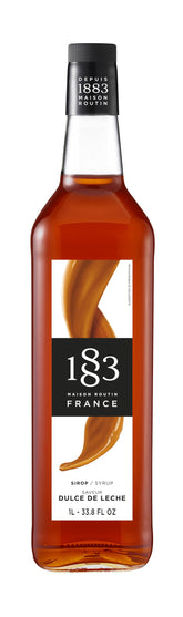 1883 MAISON ROUTIN botella frontal 1L que muestra elegancia y conservación