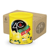 4C lata frontal mostrando el empaque y beneficio de gran rendimiento