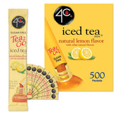4C paquete frontal Lemon Tea mostrando cantidad y beneficios