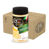 4C bote frontal del parmesano rallado, fácil identificar y usar
