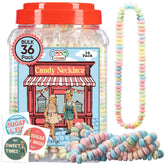4YoreElves collar de caramelo frontal muestra nostalgia retro