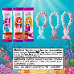 4YoreElves pulsera detalle de cola de sirena brillante y atractivo