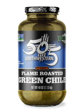 505 Southwestern frasco frontal mostrando etiqueta y tamaño familiar, sabor auténtico