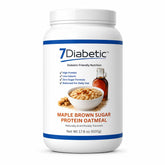 7Diabetic envase frontal mostrando 20 porciones y cero azúcar
