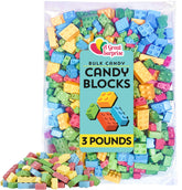 A Great Surprise bolsa frontal con bloques comestibles, ideal para fiestas