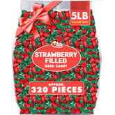 A Great Surprise envase frontal de Strawberry Bon Bons 5 lb, ideal para fiestas