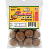 A Mi Gusto Natural bolsa frontal que muestra etiqueta y tamaño práctico