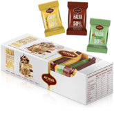 Achva pack frontal con las tres variedades y caja elegante, ideal para regalo