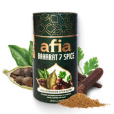 AFIA tubo de baharat frente, envase eco listo para regalo