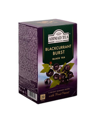 Ahmad Tea taza caliente mostrando color y aroma afrutado reconfortante