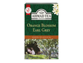 Ahmad Tea caja frontal mostrando etiqueta y 500 g, aporta presencia y valor