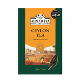 Ahmad Tea frente del empaque mostrando 454g y aspecto profesional