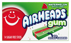 Airheads pack frontal mostrando 14 sticks por caja y beneficio portátil