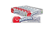 Airheads caja White Mystery vista frontal mostrando 36 barras, ideal para fiestas