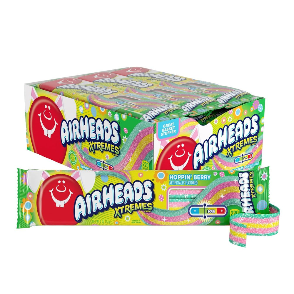 Airheads Xtremes frontal del paquete mostrando unidades, ideal para regalar