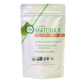 AIYA paquete frontal del matcha orgánico mostrando marca y bolsa