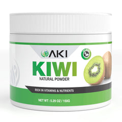 AKI ORGANIC frente del envase mostrando tamaño y presentación beneficios prácticos