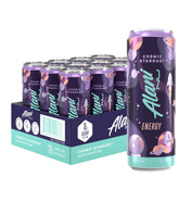 Alani Nu caja pack 12 frontal mostrando ahorro y conveniencia