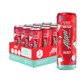 Alani Nu lata frontal con sabor Cherry Slush y diseño llamativo para identificar el producto