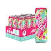 Alani Nu lata frontal mostrando diseño Cherry Twist y beneficio energético
