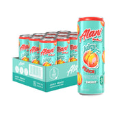 Alani Nu frente del pack mostrando 12 latas, conveniencia y ahorro