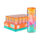 Alani Nu lata Orange Kiss vista frontal, muestra diseño y sabor atractivo