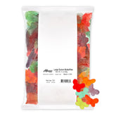 Albanese bolsa frontal mostrando mariposas grandes y colores vibrantes, ideal para eventos