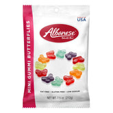 Albanese bolsa frontal mini mariposas mostrando colores y marca