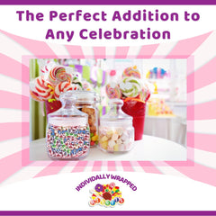 Albert's bolsitas y candy bar con variedad, facilita presentación festiva