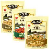 Alessi paquete frontal mostrando marca y diseño, facilita identificación y compra