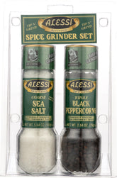 ALESSI molinillos frente pack elegante y práctico