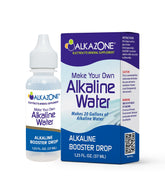 Alkazone frasco frontal mostrando tamaño de viaje y portabilidad