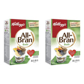 All-Bran paquete frontal mostrando el diseño y cantidad, aporta información clara