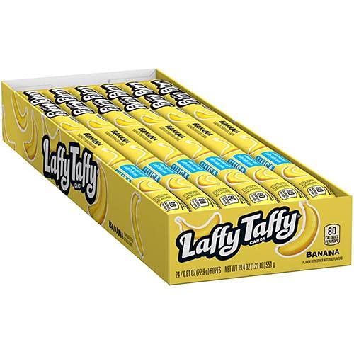 All City Candy caja frontal Laffy Taffy Rope muestra surtido y conveniencia