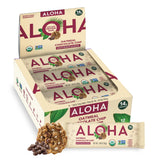ALOHA barrita frontal mostrando el sabor oatmeal chocolate chip y conveniencia