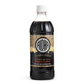 Aloha Shoyu botella frontal mostrando diseño y 24 oz para identificación rápida