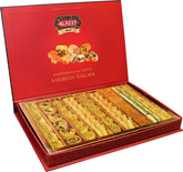 Alreef imagen frontal del paquete mostrando 800 g y surtido, ideal para compartir
