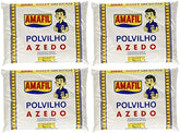 Amafil paquete frontal de polvilho azedo mostrando la marca y envase práctico
