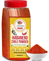 Amazing Chiles & Spices habanero frasco frente alta potencia