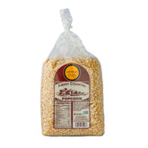 Amish Country Popcorn paquete frontal mostrando bolsa de 6 lb y ventaja de frescura
