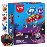 Amos caja frontal con diseño de 4D eyeballs, presentación llamativa para Halloween