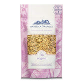 Anahola Granola frente del paquete mostrando etiqueta y peso, atractivo visual