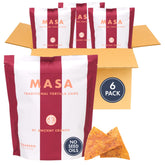 Ancient Crunch MASA Cobanero frente del paquete mostrando diseño y tamaño