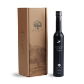 ANCIENT OLIVE TREES botella frontal elegante protegiendo sabor