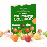ANDY ANAND CHOCOLATIER empaque frontal, visibiliza 29 paletas y beneficios