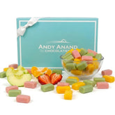 ANDY ANAND bolsa frontal mostrando 35 piezas y beneficio conveniencia