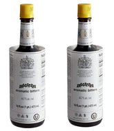 ANGOSTURA frente pack de 2 mostrando botellas y tapa amarilla, aporta consistencia