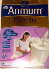 Anmum Materna envase frontal 375 g mostrando etiqueta y beneficios nutricionales claros